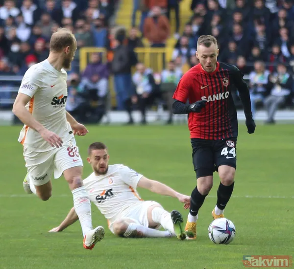 Aslan, Antep'te yaralı! (Gaziantep FK 3-1 Galatasaray MAÇ SONUCU ÖZET) - 18