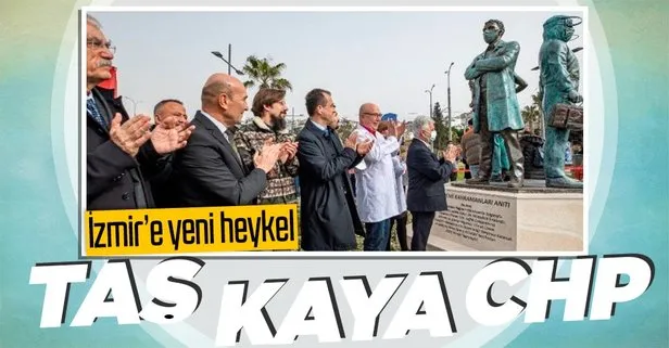 CHP heykelden vazgeçmiyor! İzmir Büyükşehir Belediyesi’nden pandemi heykeli