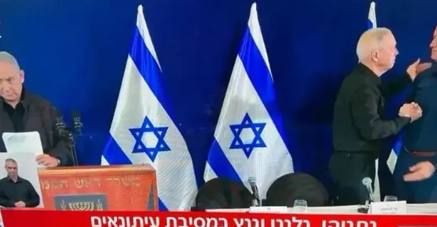 Gallant ile Gantz Netanyahu’yu yalnız bıraktı! İsrail medyasından ‘bin kelimeye bedel fotoğraf’
