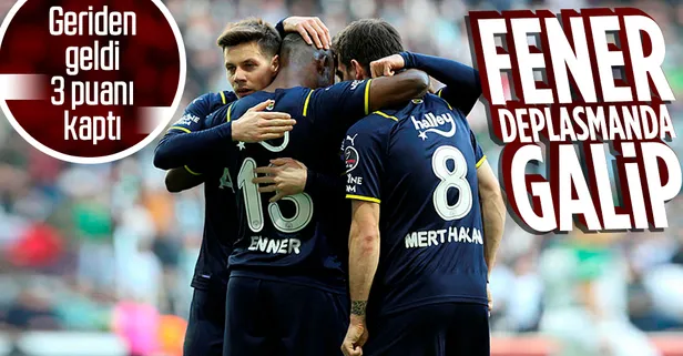 Fener, Giresun deplasmanında galip! (Giresunspor 1-2 Fenerbahçe MAÇ SONUCU ÖZET)