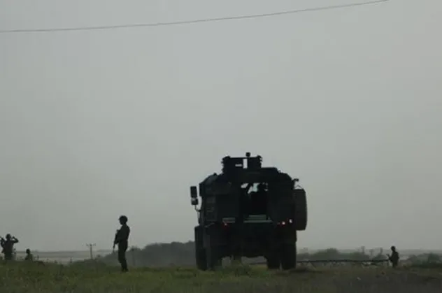 Askeri konvoya roketatarlı hain saldırı