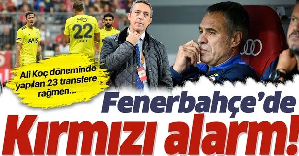 Fenerbahçe’de kırmızı alarm! Geciken transferler can sıkıyor...