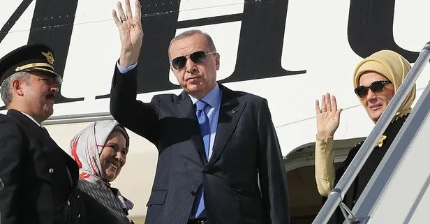 Son dakika: Başkan Erdoğan ABD’ye gitti! İşte heyetteki isimler