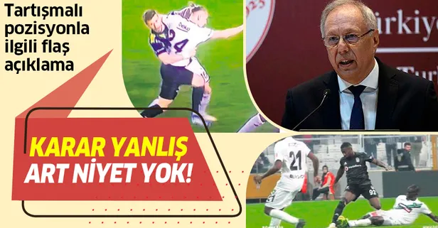 MHK Başkanvekili Oğuz Sarvan'dan derbideki Serdar-Vida pozisyonuyla ilgili açıklama: Karar yanlış... Art niyet yok