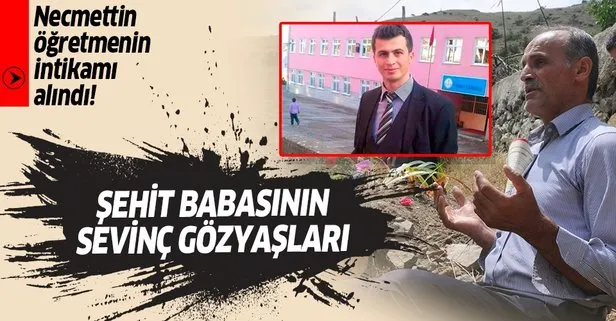 Necmettin öğretmenin intikamı alındı