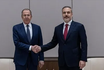 Bakan Fidan Rus mevkidaşı  Lavrov ile görüştü!