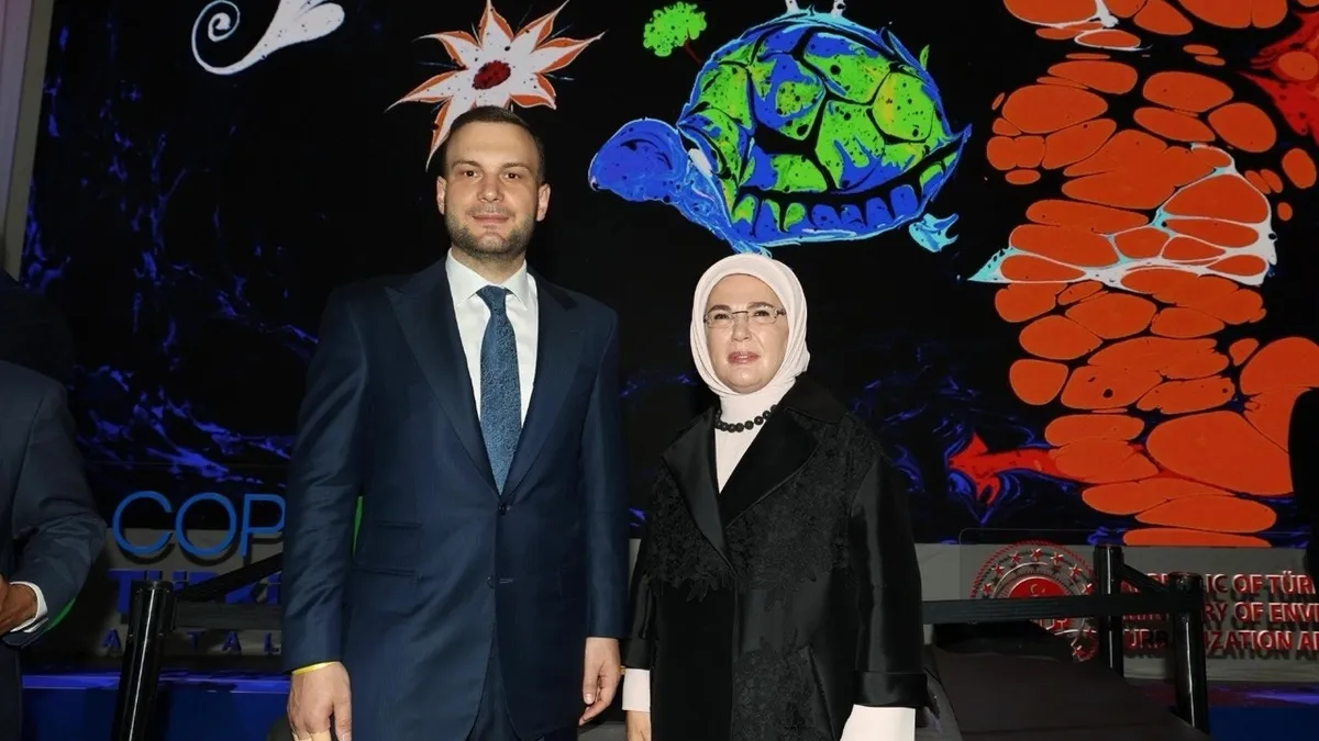 Emine Erdoğan New York'ta sıfır atık ve COP31 hazırlıklarını paylaştı