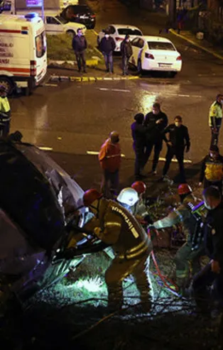 Bağcılar’da feci kaza! 1 kişi yaralandı