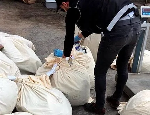 İstanbul’da tonlarca uyuşturucu imha edildi