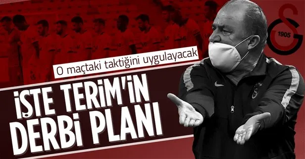 Galatasaray’da Fatih Terim, Beşiktaş derbisini Moskova’daki gibi etap etap oynamayı planladı