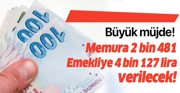 Memura ödenen aile yardımının emeklilere de verilmesi planlanıyor