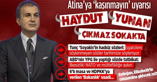 Son dakika: AK Parti Sözcüsü Ömer Çelik’ten önemli açıklamalar
