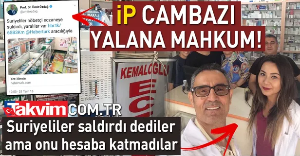 Eczaneye Suriyeliler saldırdı yalanı!