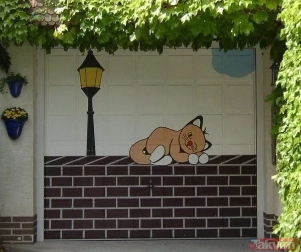 En sıra dışı garaj kapıları - 11