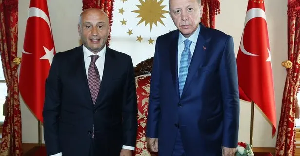 Başkan Erdoğan, ürkiye İhracatçılar Meclisi TİM Başkanı Mustafa Gültepe’yi kabul etti