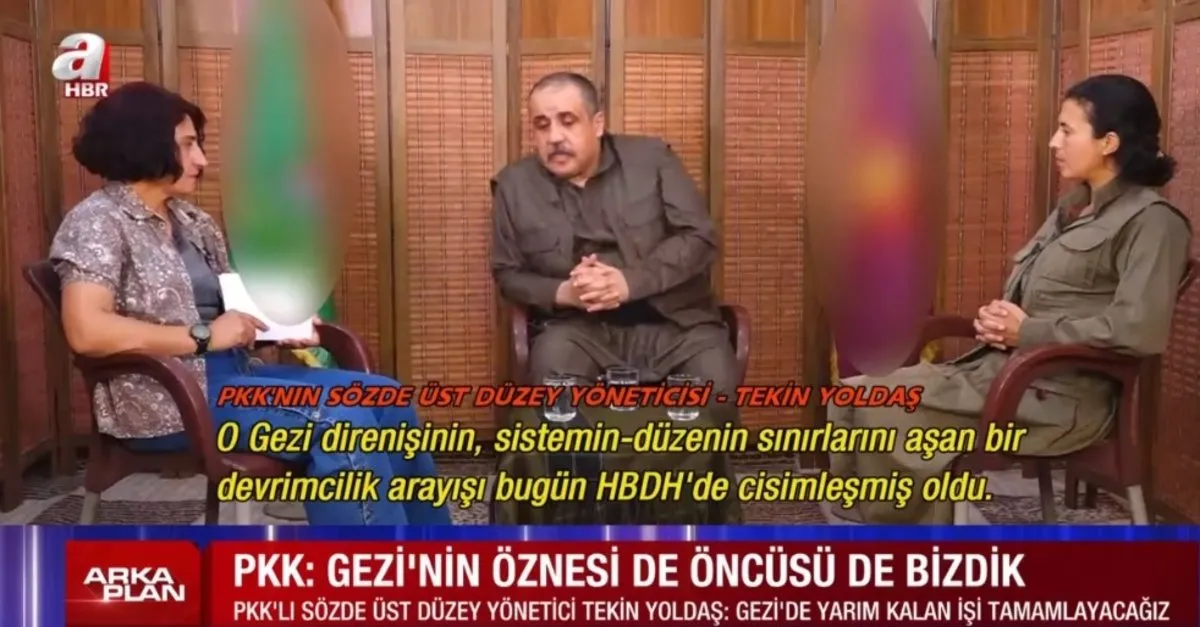 PKK’lı terörist Tekin Yoldaş’tan itiraf: Gezi’nin öznesi de öncüsü de bizdik, yarım kalan işi bitireceğiz