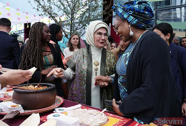 Emine Erdoğan, New York'taki Türkevi'nde Afrika tanıtım programına ev sahipliği yaptı - 21