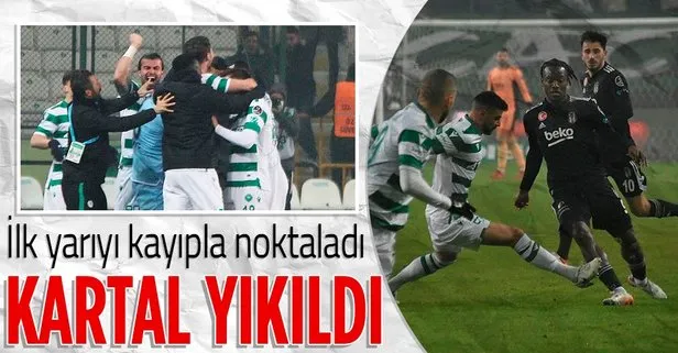 Konyaspor Beşiktaş’ı son dakikada devirdi! Konyaspor 1 - 0 Beşiktaş MAÇ SONUCU ÖZET