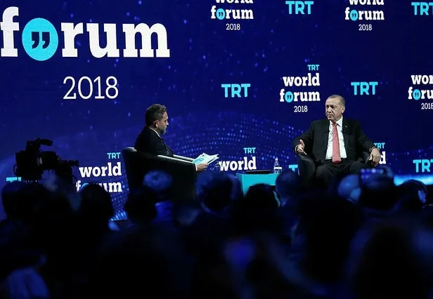Son dakika... Cumhurbaşkanı Erdoğan'dan TRT World Forumu'nda önemli açıklamalar-3