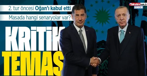 Son dakika: Başkan Erdoğan Sinan Oğan ile görüştü