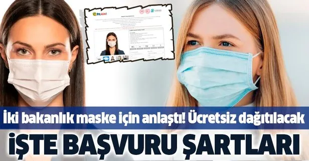 PTT ücretsiz maske dağıtımına başlıyor!