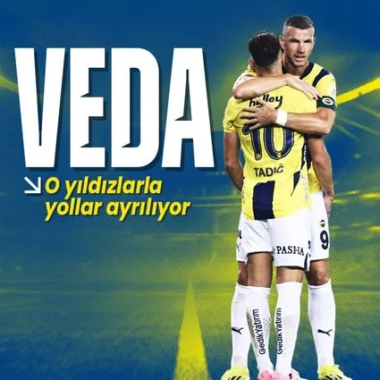 Fenerbahçe’den 2 yıldıza veda!