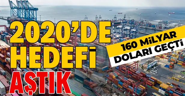 SON DAKİKA: Bakan Pekcan duyurdu: 165,9 milyar dolarlık 2020 ihracat hedefi aşıldı!