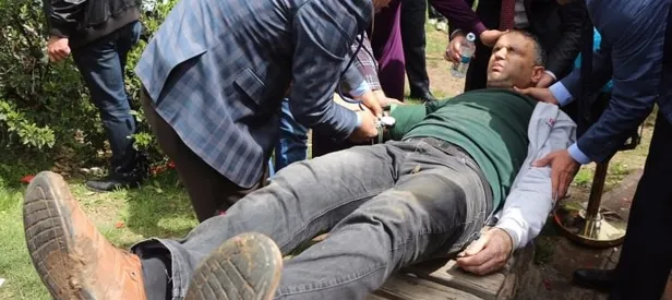 23 Nisan kutlamasında gaz dolu balon patladı!