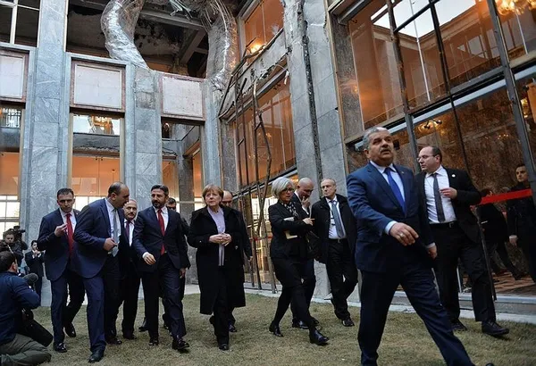 Merkel TBMM'yi ziyaret etti-3