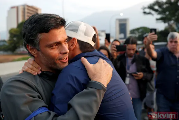 Venezuela'da darbe girişimi! İşte ilk görüntüler... - 10