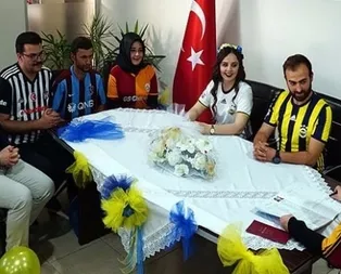 ’Dört büyükler’ nikah masasında buluştu