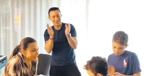 Aile arasında kutlama