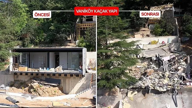 Vaniköy'de yıkım çalışması sona erdi! Bölge ağaçlandırılacak: "'Dünyanın İncisi' İstanbul Boğazı’nı hep birlikte koruyalım"-7