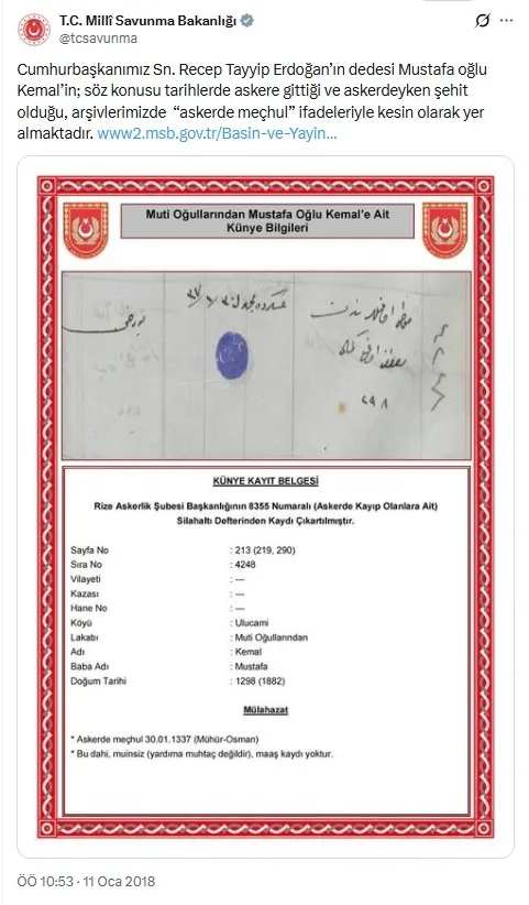 1764786450274.jpeg Özgür Özel'e tarihi belge tokadı! Başkan Erdoğan'a “Deden neredeydi” sorusuna şehadet belgeli yanıt geldi-5