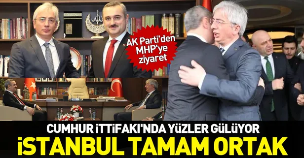 AK Parti'den MHP'ye ziyaret