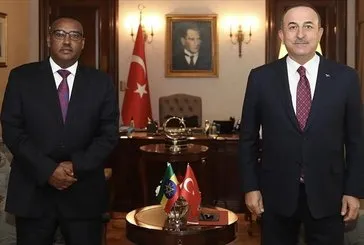 Bakan Çavuşoğlu Etiyopyalı mevkidaşı ile görüştü!