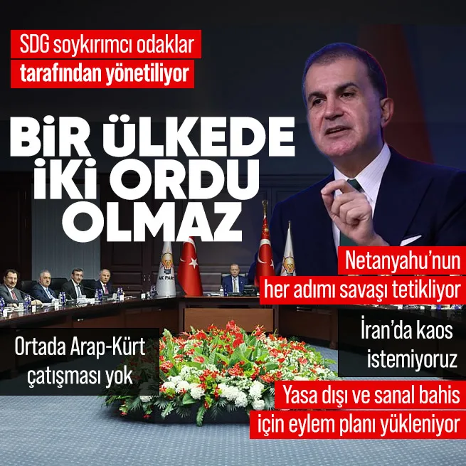 Türkiye’den Suriye mesajı: Bir ülkede iki ordu olmaz