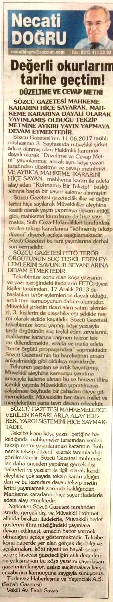 Yalanı tescillendi!-1