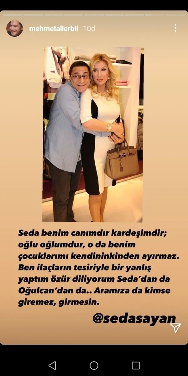Seda Sayan Mehmet Ali Erbil'i tecavüzle ifşa etti Mali anında çark etti 'ilaçların etkisi!' Seren Serengil de işin içine girince...-9