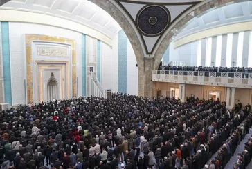 30 Ekim cuma hutbesinde 29 Ekim mesajı: Bayrağımızı el ele vererek göklerde dalgalandırdık