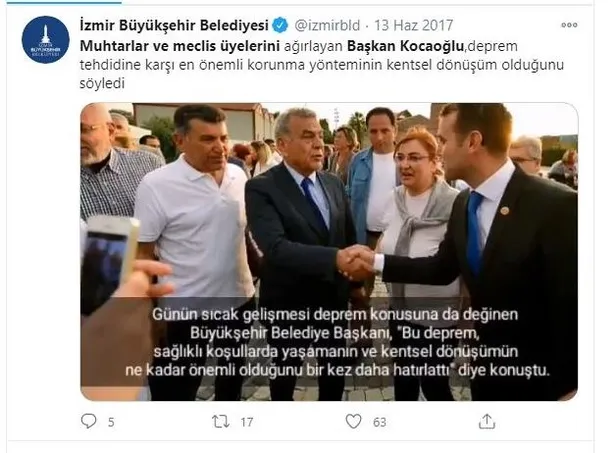 Hani yıkım yetkisi yoktu? CHP'li Tunç Soyer'in yalanını İzmir Büyükşehir Belediyesi’nin Twitter hesabı ortaya çıkardı-2