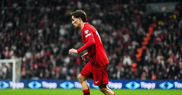 Kenan Yıldız A Milli Takım'da şov yaptı: Direkten dönen şut ve etkili performans