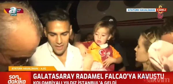 Son dakika: Galatasaray'ın yeni transferi Falcao İstanbul'da! - 34