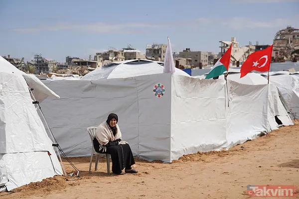 Gazze'nin Yıldız ablası: İkinci çadır kenti açıldı - 9