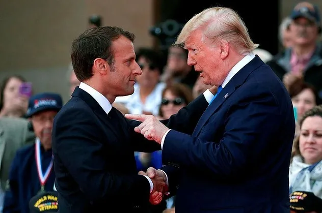 Macron ve Trump'un diktiği ağaç kurudu