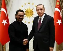 Cumhurbaşkanı Erdoğan Aamir Khan’ı kabul etti