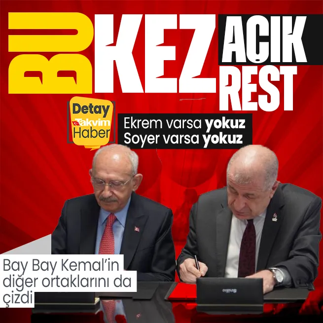 Ümit Özdağdan CHPye yerel seçim resti: İzmirde Tunç Soyeri İstanbula Ekrem İmamoğlunu desteklemeyiz