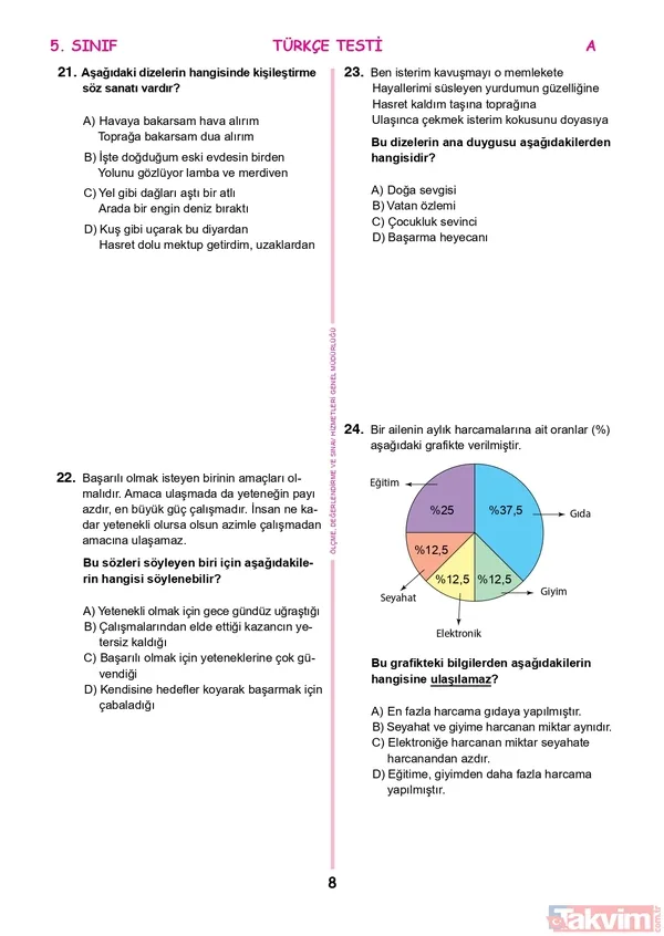 2022 İOKBS Bursluluk 5.6.7.8.9.10.11. sınıf SORU VE CEVAPLARI PDF İNDİR! meb.gov.tr: İOKBS A-B-C-D sözel- sayısal soru kitapçığı FULL! Türkçe, Matematik, Coğrafya, Tarih... - 8