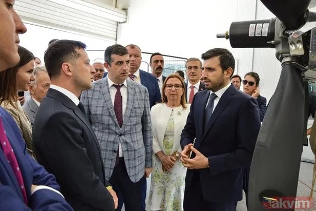 Ukrayna Cumhurbaşkanı Vladimir Zelenskiy’den Baykar tesisine ziyaret