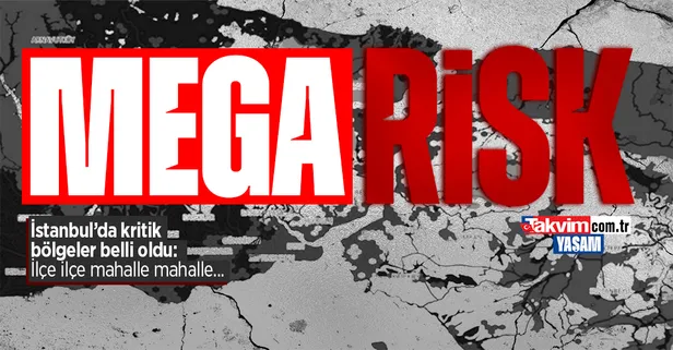 AFAD'ın Kırmızı Eylem Planı: İşte İstanbul'da deprem riski taşıyan ilçe ve mahalleler